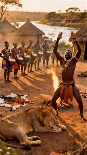 African Cooking & Tribal Dance | Lion Feast with Traditional Music!