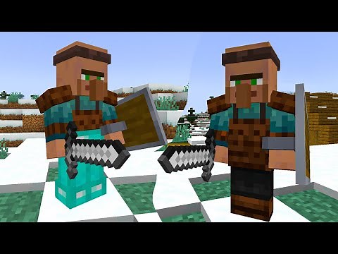 Guard Villagers - Minecraft Mod Showcase