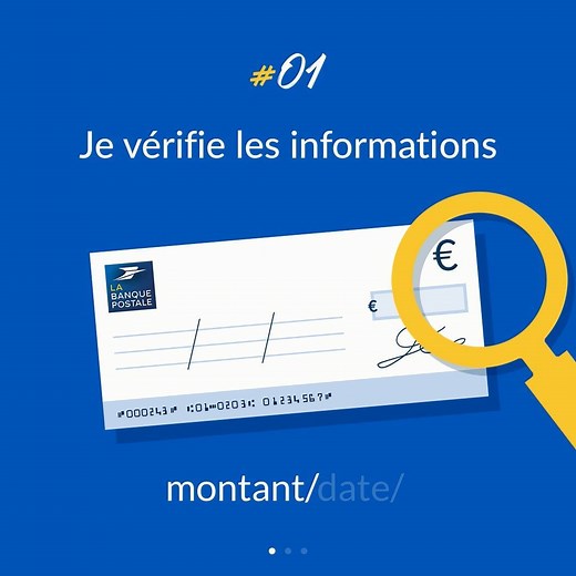 56K views · 145 reactions | Encaisser un chèque ? Comment ça se passe déjà ? 樂 Simple & sécurisé  voici les différentes étapes à retenir. | La Banque Postale | Facebook