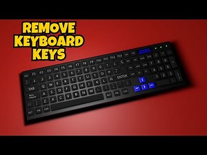 How to Remove Keyboard Keys for Cleaning (No Tools Needed!)