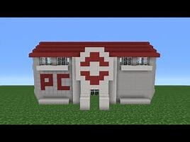 Minecraft Tutorial- How To Make A Pokemon Center