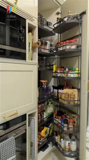 Perfect Kitchen Tall Storage Unit for Pantry | Space-Saving Organization Ideas! #ikea