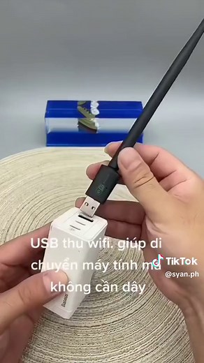 300Mbps USB WiFi Adapter For PC Laptop Compatible