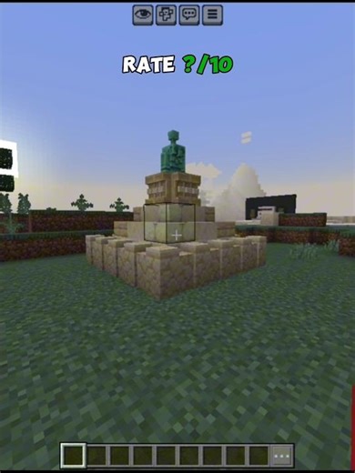 Minecraft Mini Statue of Liberty🗽 #shorts #minecraft