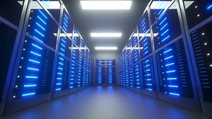 Datacenter server room walkthrough