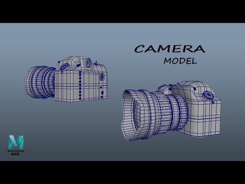 How to make 3d camera model in --- MAYA ANIMATION
