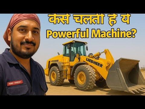 Liebherr Wheel Loader Operating Function in Hindi | लिबहर व्हील लोडर ऑपरेशन गाइड