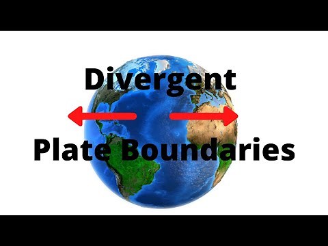Two types of Divergent Plate Boundaries