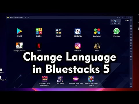 How to Change Language in Bluestacks 5 | Bluestacks Language Settings