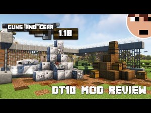 Minecraft GUNS & GEAR Review/Showcase! (1.18.2)