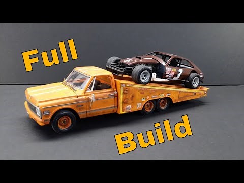 Racers Wedge pick up/car hauler MPC build with TIPS & TRICKS!