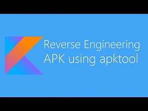Reverse Engineering Android APK file using apktool