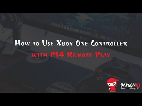 How to Use Xbox Controller on Playstation 4 Remote Play