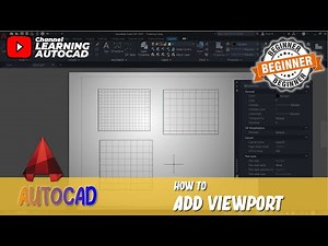 AutoCAD How To Add Viewport