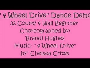 4 Wheel Drive Line Dance Demo