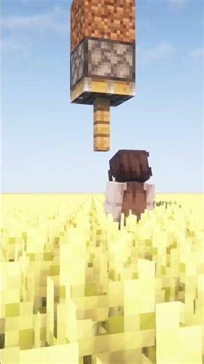 Scarecrow Mini Build in Minecraft #shorts
