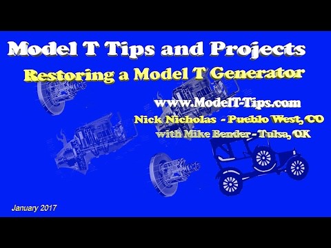 Electrical 01 Restoration of the Model T Generator
