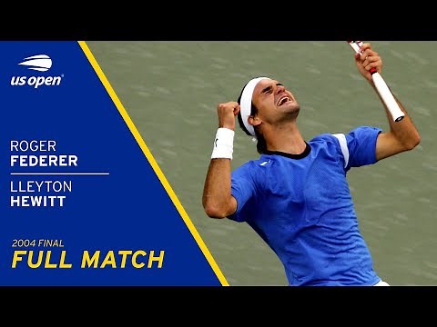 Roger Federer vs Lleyton Hewitt Full Match | 2004 US Open Final