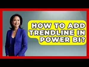 How To Add Trendline In Power BI? - The Friendly Statistician