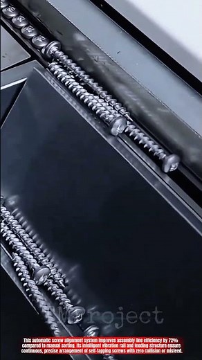 Innovative Screw Sorting System Machine: Best Automatic Alignment Precision