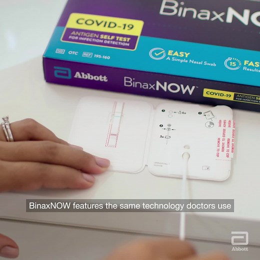 2.8K reactions · 406 shares | Test, know, and go with the #1 COVID-19 self test in the U.S. | Abbott | Facebook