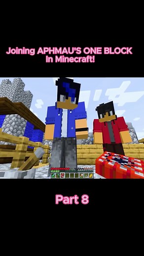 Joining Aphmau's One Block Server in Minecraft!