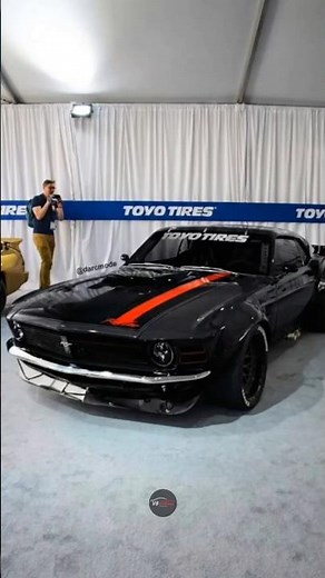 🏁Black Boss 429 Widebody Sound! 🔥 American Muscle Legend Roar