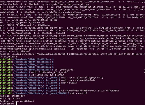 Intel TBB on Raspberry Pi - The Impossible Code