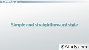 Common Sense by Thomas Paine | History & Quotes - Video | Study.com