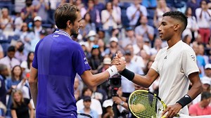 5.2K reactions · 126 shares | Daniil Medvedev cruised in his semifinal contest with Felix Auger-Aliassime. The  continued to produce some of his best tennis on the biggest stage. | US Open Tennis Championships | Facebook