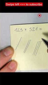 🤯 Forget Traditional Math! The "Line Method" (Japanese/Chinese Multiplication) is INSANE!