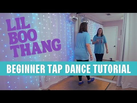 LEARN TO TAP DANCE | "Lil Boo Thang" - Paul Russell | BEGINNER TAP DANCE TUTORIAL | Step-by-Step!