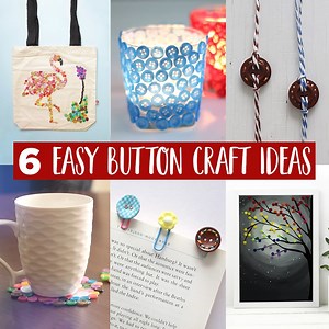 47K views · 1.3K reactions | 6 Easy Button craft Ideas | Best out of...