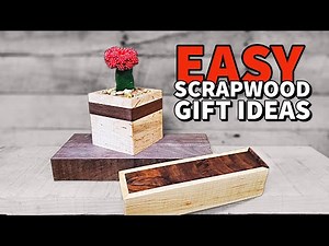 Easy DIY Scrap wood Gifts