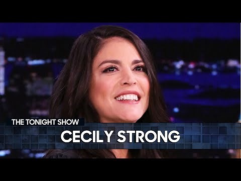 Cecily Strong Can't Stop Outdoing Her SNL Impression of Jeanine Pirro | The Tonight Show