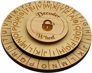Kids Spy Decoder Wheel: Secret Cipher Disk for Escape Rooms - Etsy