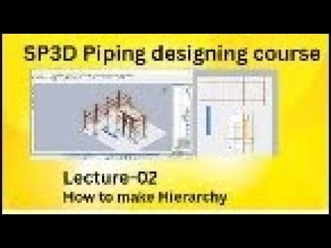 SP3D(Smart Plant 3D) Basic to advance tutorial# Lecture-02