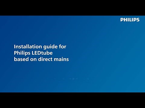 Philips LEDtube installation video Q1 2025