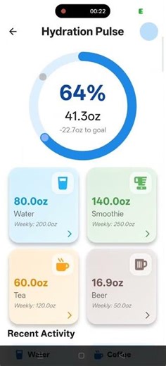 AI-Powered Hydration Tracker App | Water Intake & Drink Reminder (Flutter) #flutter #hydration