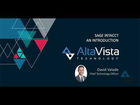 Sage Intacct: General Product Demo