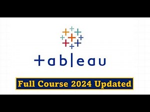 Tableau Beginner Tutorial | Full End to End Project (2024)