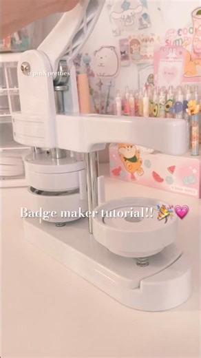 Badge maker tutorial #badgemaking #tutorial
