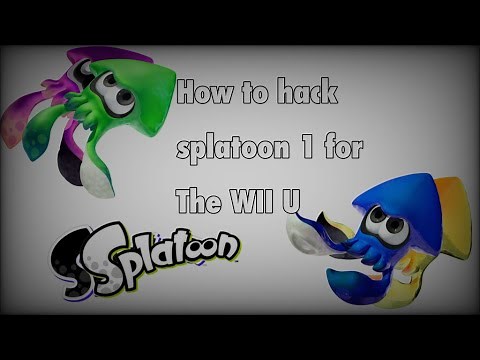 how to hack splatoon 1 for the wii U