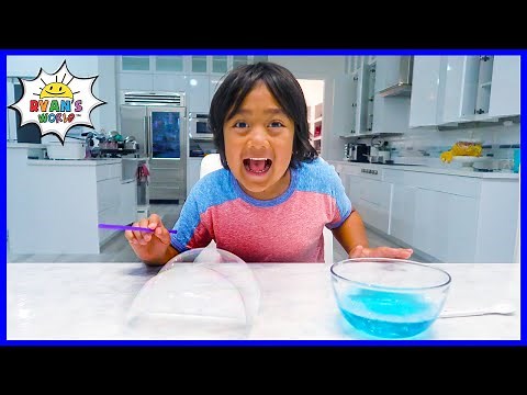 Easy DIY Science Experiment for kids with Bubbles!!!