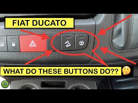 How to Use TRACTION PLUS & HILL DESCENT CONTROL on a Fiat Ducato