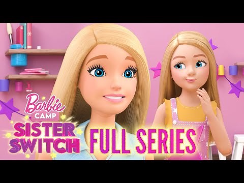 Barbie Camp Sister Switch! | FULL EPISODES 1-4 🏕