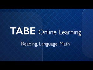 New Readers Press Online Learning – TABE Test Prep