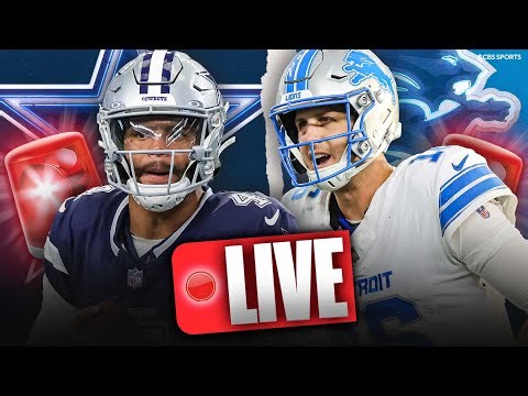 Thursday Night Football LIVE Pregame: Cowboys vs Lions Picks, Predictions and Best Bets ✅