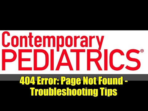 404 Error: Page Not Found - Troubleshooting Tips