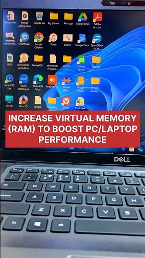 How to increase virtual memory ( RAM memory) in your pc/laptop - subscription @drtechcto #ytshorts